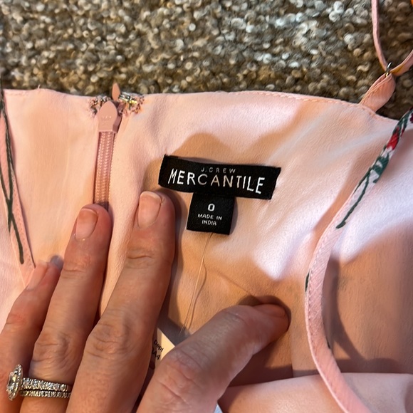 NWT JCrew maxi dress size 0 - Picture 7 of 8